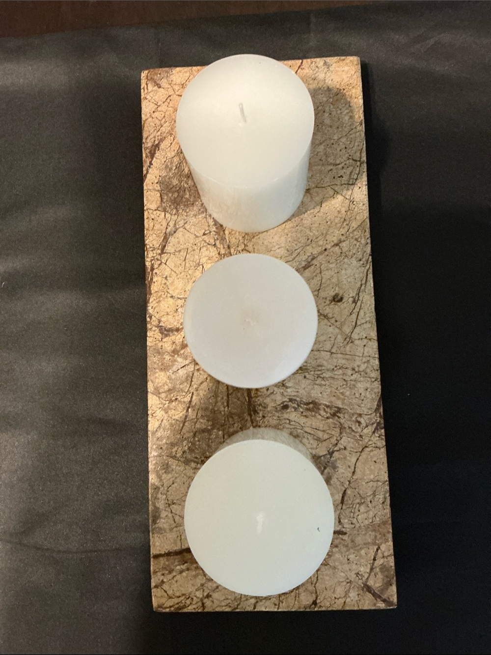 Stone Candle Charger - Picture 5 of 5